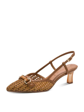 DECOLLETE DONNA - TAMARIS COGNAC - 1-29634-44 3