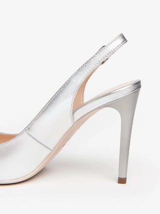 DECOLLETE DONNA - NERO GIARDINI ARGENTO - E307041DE 4