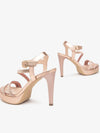SANDALO DONNA - NERO GIARDINI ROSA - E513150DE 4