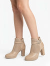 TRONCHETTO DONNA - NERO GIARDINI BEIGE - E615090D 5