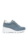 SNEAKERS DONNA - NERO GIARDINI BLU - E615220D 1