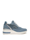 SNEAKERS DONNA - NERO GIARDINI BLU - E615230D 1