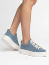 SNEAKERS DONNA - NERO GIARDINI BLU - E615310D 5