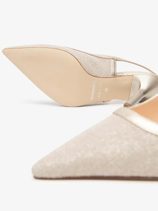 DECOLLETE DONNA - NERO GIARDINI BEIGE - E615430DE 4