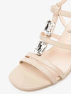 SANDALO DONNA - NERO GIARDINI BEIGE - E615710D 3