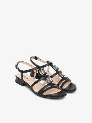 SANDALO DONNA - NERO GIARDINI NERO - E615760D 2