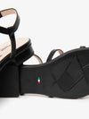 SANDALO DONNA - NERO GIARDINI NERO - E615760D 4