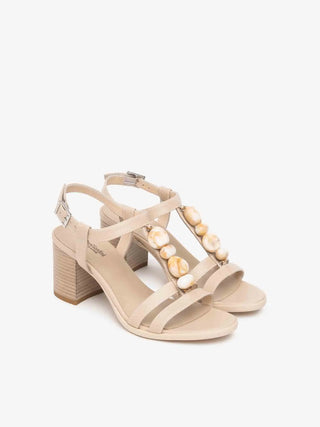 SANDALO DONNA - NERO GIARDINI BEIGE - E615860D 2