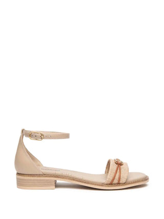 SANDALO DONNA - NERO GIARDINI BEIGE - E615897D