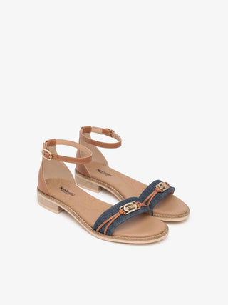 SANDALO DONNA - NERO GIARDINI JEANS - E615898D 2