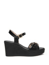 SANDALO DONNA - NERO GIARDINI NERO - E615980D 1