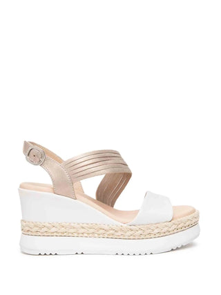 SANDALO DONNA - NERO GIARDINI BIANCO - E616010D