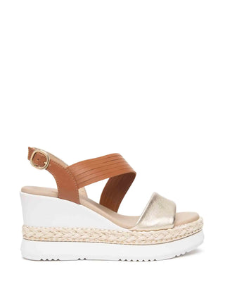 SANDALO DONNA - NERO GIARDINI SABBIA - E616010D