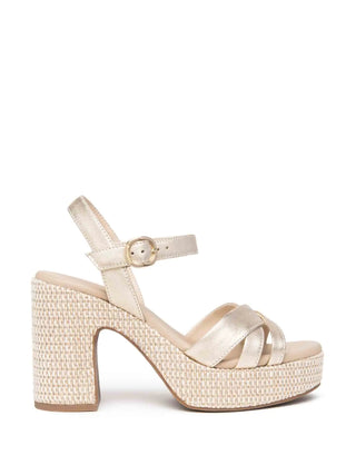 SANDALO DONNA - NERO GIARDINI SABBIA - E616071D