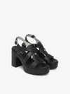 SANDALO DONNA - NERO GIARDINI NERO - E616092D 2