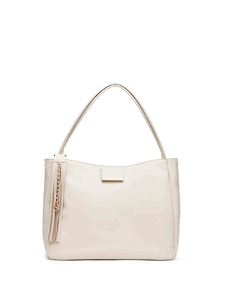 BORSA A SPALLA DONNA - NERO GIARDINI PANNA - E644151D