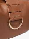 BORSA A SPALLA DONNA - NERO GIARDINI CUOIO - E644161D 3