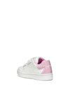 SNEAKERS BAMBINA - GEOX BIANCO-ROSA - B365MA 054BJ 3