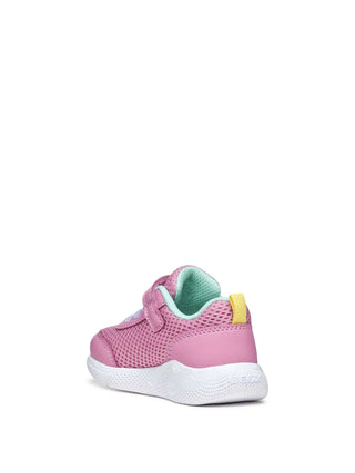 SNEAKERS BAMBINA - GEOX ROSA - B454TD 01454 4