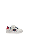 SNEAKERS BAMBINO - GEOX BIANCO-ROSSO - B455LA 000BC 1