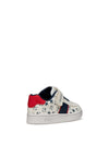 SNEAKERS BAMBINO - GEOX BIANCO-ROSSO - B455LA 000BC 4