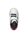 SNEAKERS BAMBINO - GEOX BIANCO-ROSSO - B455LA 000BC 5