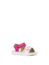 SANDALO BAMBINA - GEOX FUXIA-BIANCO - B455TB 05404 2