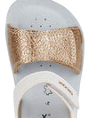 SANDALO BAMBINA - GEOX BIANCO-ORO - B455TB 054AJ 8