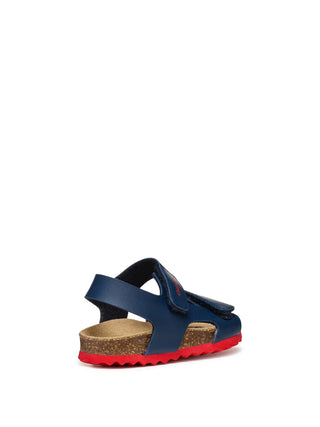 SANDALO BAMBINO - GEOX NAVY-ROSSO - B552QB 000BC 6