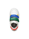 SNEAKERS BAMBINO - GEOX BIANCO-VERDE - B555LA 000BC 5