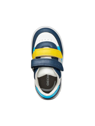 SNEAKERS BAMBINO - GEOX NAVY-BIANCO - B555LA 000BC 5