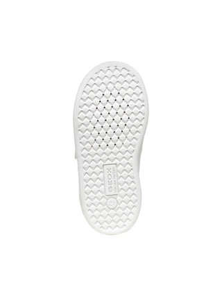 SNEAKERS BAMBINA - GEOX BIANCO-GIALLO - B555MA 000BC 7