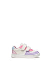 SNEAKERS BAMBINA - GEOX BIANCO-LILLA - B555MA 000BC 1