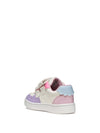 SNEAKERS BAMBINA - GEOX BIANCO-LILLA - B555MA 000BC 3