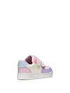 SNEAKERS BAMBINA - GEOX BIANCO-LILLA - B555MA 000BC 4
