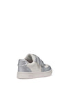 SNEAKERS BAMBINA - GEOX BIANCO-ARGENTO - B555MA 054AJ 4