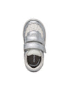 SNEAKERS BAMBINA - GEOX BIANCO-ARGENTO - B555MA 054AJ 5