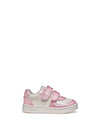 SNEAKERS BAMBINA - GEOX BIANCO-ROSA - B555MA 054AJ 1