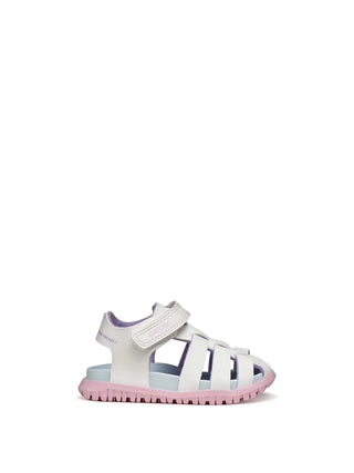 RAGNETTO BAMBINA - GEOX BIANCO-ROSA - B556BA 000BC