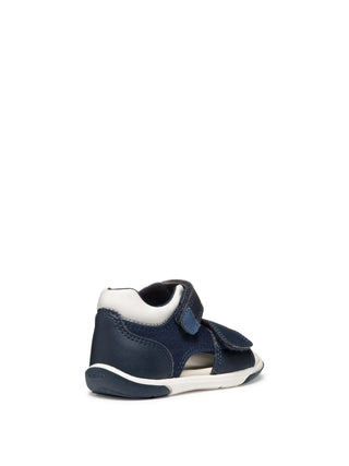 SANDALO BAMBINO - GEOX NAVY-BIANCO - B556EA 05410 5