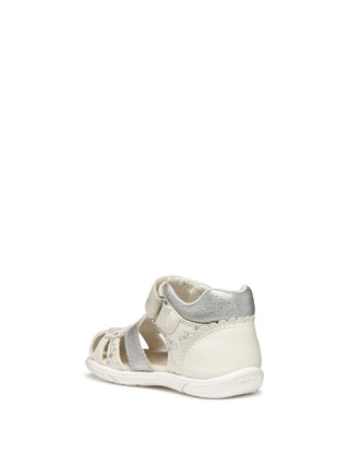 RAGNETTO BAMBINA - GEOX BIANCO-ARGENTO - B556FA 000BC 4