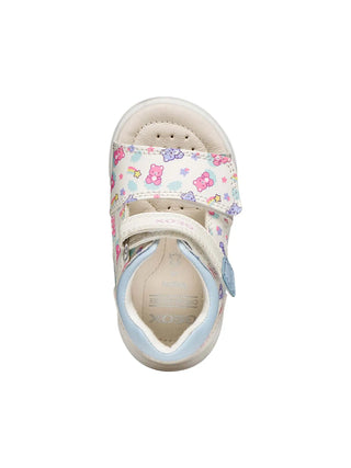 SANDALO BAMBINA - GEOX BIANCO-BLU - B556FC 05404 5