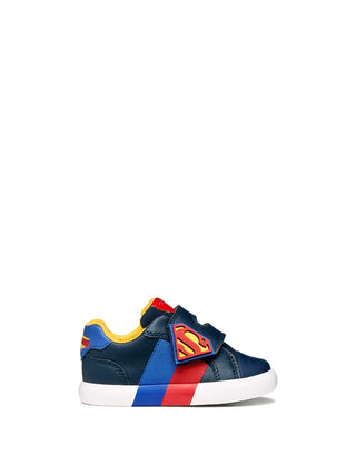 SNEAKERS BAMBINO - GEOX NAVY-ROSSO - B651NA 01054