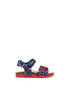 SANDALO BAMBINO - GEOX NAVY-ROSSO - B652QB 00004 1