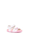 SANDALO BAMBINA - GEOX BIANCO-ROSA - B652RA 000BC 2