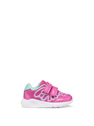 SNEAKERS BAMBINA - GEOX FUXIA - B654TA 0GNHH