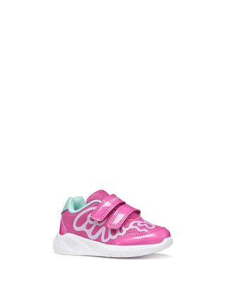 SNEAKERS BAMBINA - GEOX FUXIA - B654TA 0GNHH 2