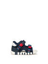 SANDALO BAMBINO - GEOX NAVY-ROSSO - B655PA 0BC14 1