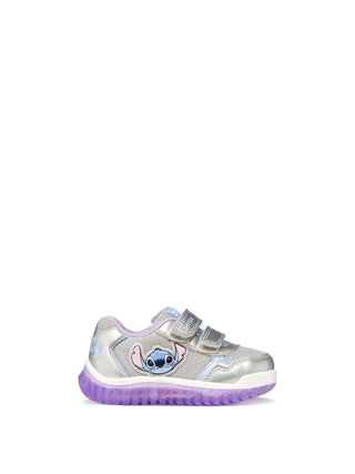 SNEAKERS BAMBINA - GEOX ARGENTO-LILLA - B6561C 0AJAS