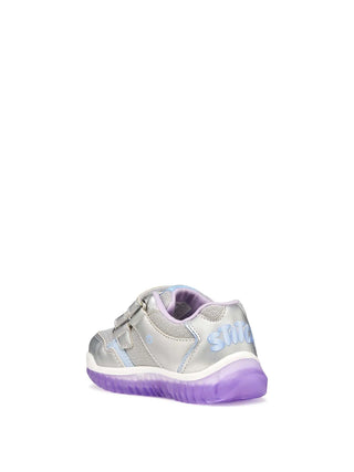 SNEAKERS BAMBINA - GEOX ARGENTO-LILLA - B6561C 0AJAS 3